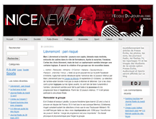 Tablet Screenshot of nicenewsecole.nicematin.com